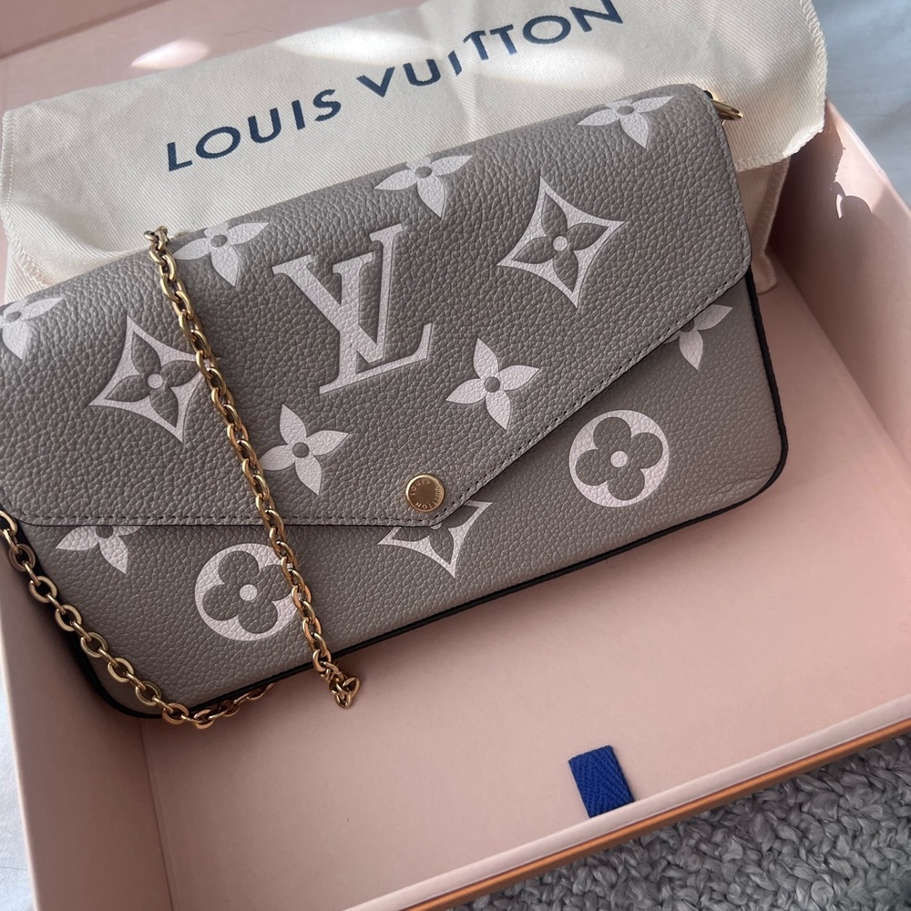 Authentic Louis Vuitton bicolor bag